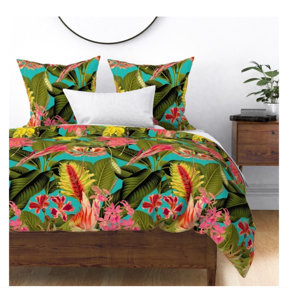 Spoonflower duvet bedding set